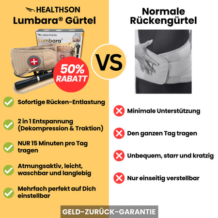 Lumbara® - Befreiendes Gefühl für Deinen Rücken