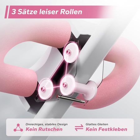 MERACH Bauchtrainer mit LCD – Heimtrainer für Bauch- & Ganzkörpertraining